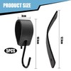 CVFRTT 5-Piece Metal S-Shaped Hooks, Minimalist Wall Mount Storage Hooks