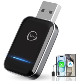 Oryhn Oryhn Wireless CarPlay Adapter for iPhone & Android Auto Dongle C Plug & Play, No Delay,Converts Wired CarPlay to Wireless, Compatible with Apple iOS 10+ and 2016+ Cars