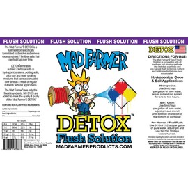 32oz Mad Farmer Detox Cleaning Flushing Solution Clear Salt Build Up 1 Quart