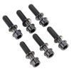 6PCS Bike Stem Bolts Titanium Alloy M5x20mm Bike Handlebar Stem