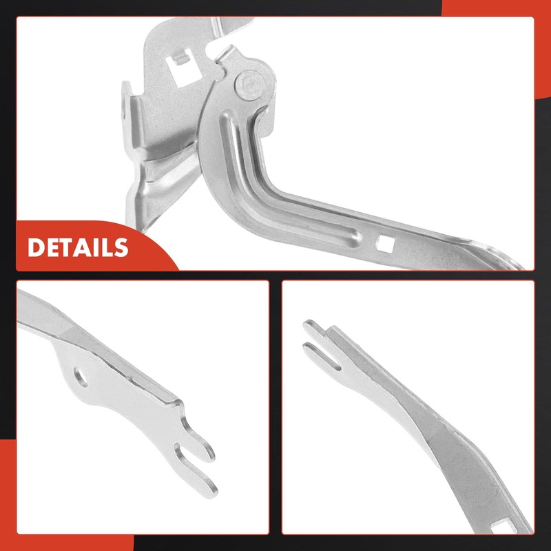 A-Premium Driver and Passenger Hood Hinges Compatible with Lincoln MKZ