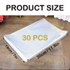 30 Pieces Paint Sprayer Cup Liners, Transparent Spray Gun Bag,