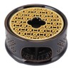 Teapot Warmer Tea Coffee Warmer Base Ceramic Heater with Spoon