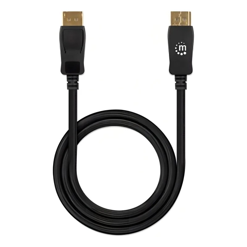 Cable De Video Manhattan 353618 Display Port 2m Negro 8