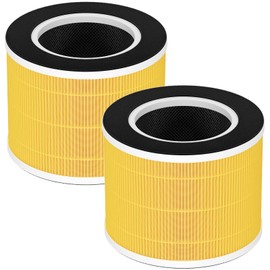 RP-AP088-F1 Replacement Filter Compatible with RENPHO RP-AP088W, RP-AP088, RP-AP088B Air Purifier, 5-Stage High-Efficiency Filtration, Compared Part #RP-AP088-F1, 2 PACK