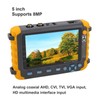 CCTV Tester 5 Inch 8MP VGA Input, AHD TVI CVI
