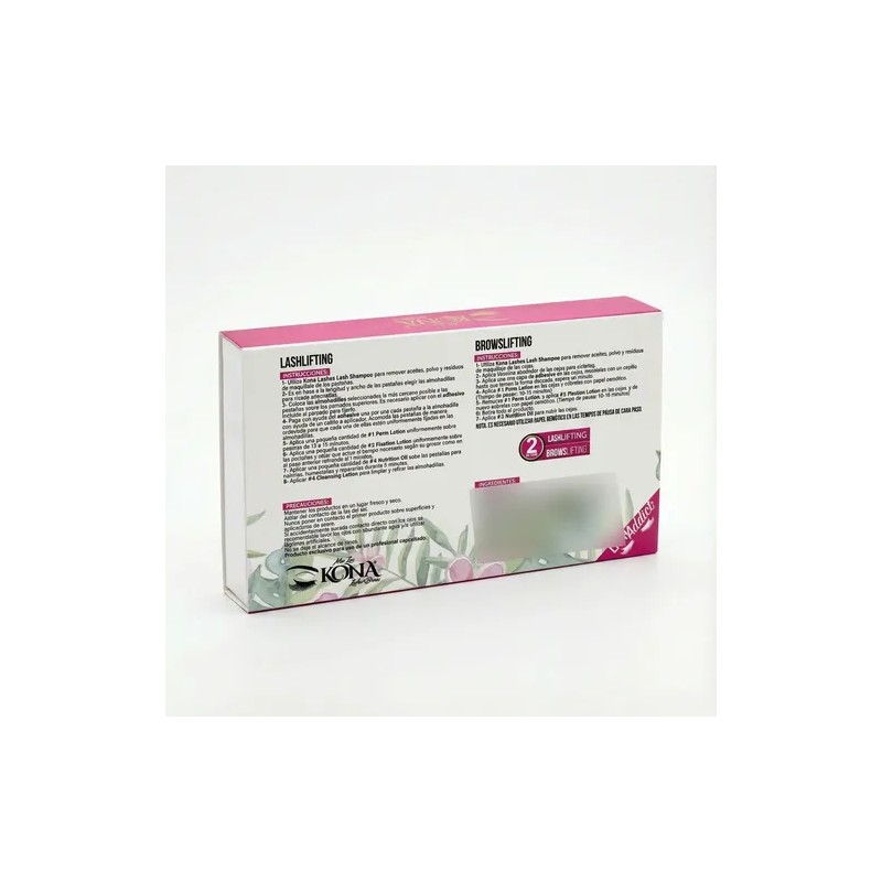 Kit Lash Brow Lifting Pestañas Planchado Ceja Kona Lashes