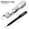 Slanted Toe Nail Clippers for Thick Nails, Large Toenail Clippers