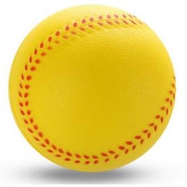 KINOKINO Baseball Practice Urethane Balls Diameter Approx. 2.8 inches (7 cm) (Yellow, Set of 20 Balls)