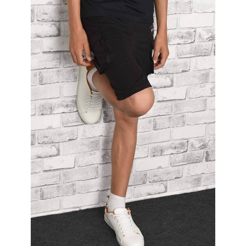 BEZLIT 30079 Boys' Cargo Shorts, black