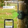 4G LTE Cellular Trail Camera with Pre-installed SIM Card, 2K