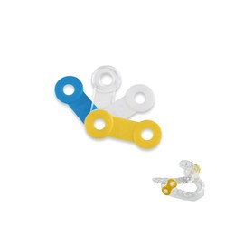 20PCS Replacement Elastic Straps for Anti-snoring Appliance 100% Latex Free (Yellow,21mm)