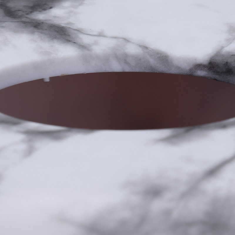 Tissue Box with Marble Printing Square Toilet Paper Holder for