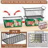 ANJUBAN Enhanced Leak-Proof Bottom - Freezer Organizer Bins ，6 Pack