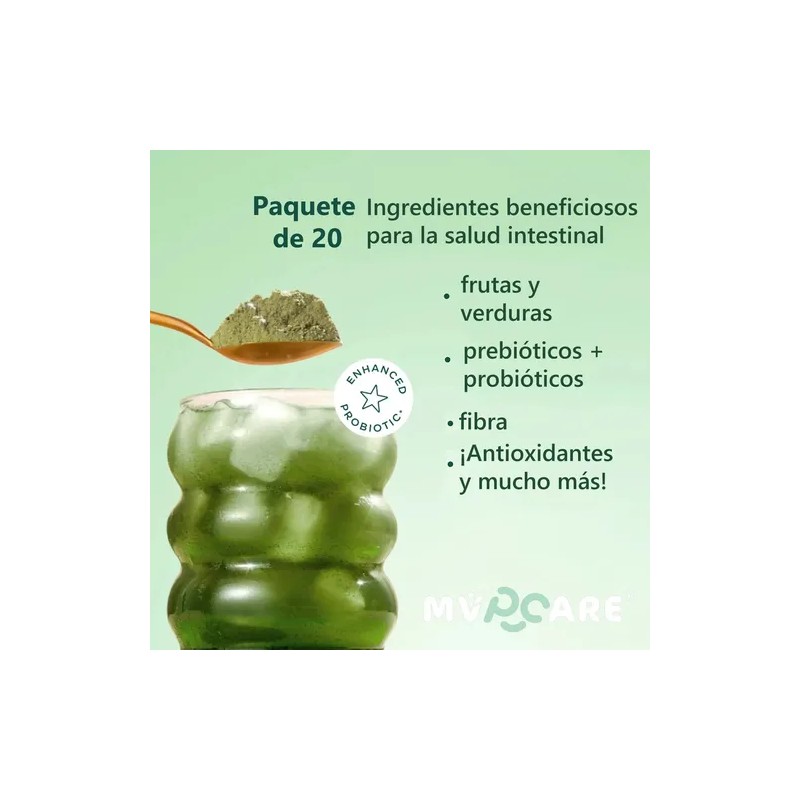 Supergreen Polvo Verduras Sobres Pure Natural Products