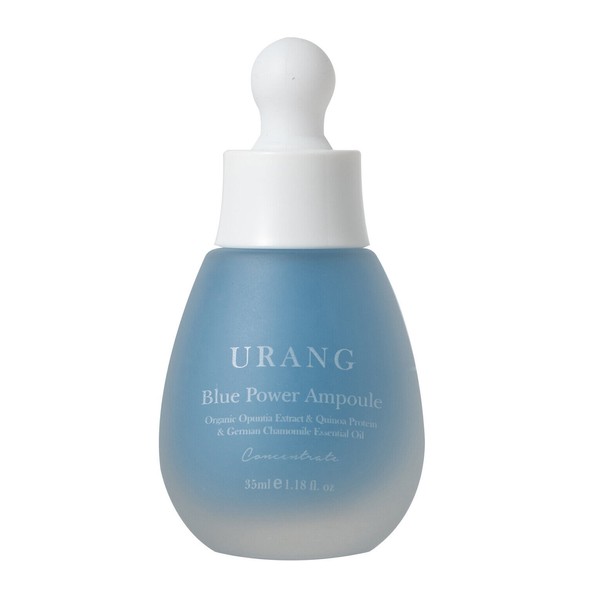 URANG Blue Power Ampoule 1.18oz / 35ml Organic Water 92.6%, Natural 99% K-Beauty