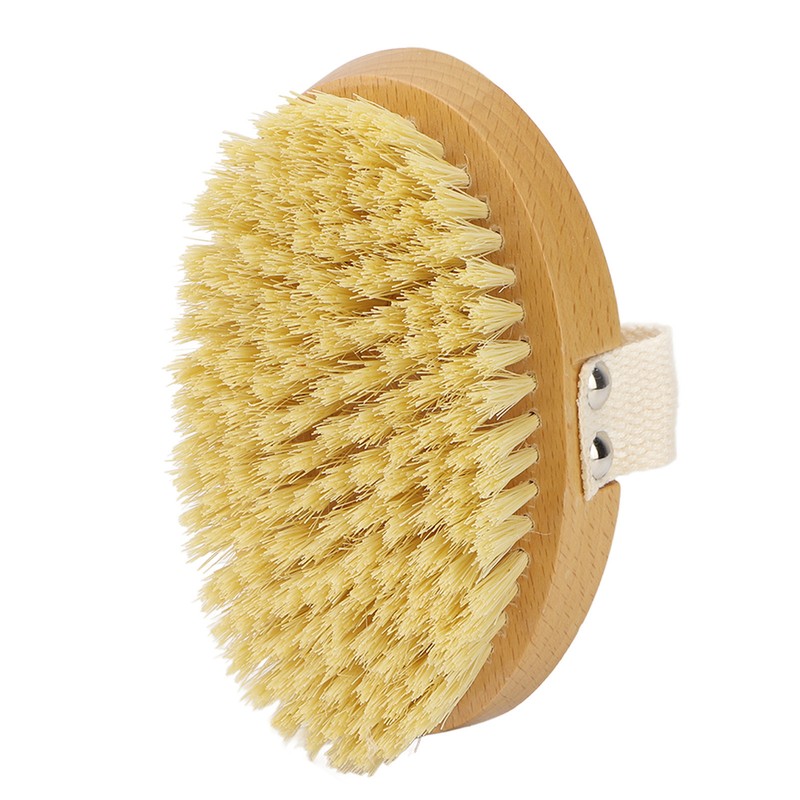Massage Body Bath Brush Lymphatic Drainage Exfoliating Detox Deep Cleaning
