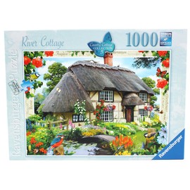 Ravensburger Country Cottage Collection No.5 - River Cottage, 1000pc Jigsaw Puzzle