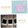 VILLFUL 5 Packs Shower Photo Clips Clothespins for Gender Reveal