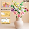 FUNTOCA 514PCS Bloques de Construcción de Flores,Kit Flores Armables Bloques