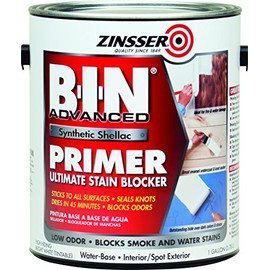 Zinsser BIN Advanced White Primer and Sealer For All Surfaces 1 gal.
