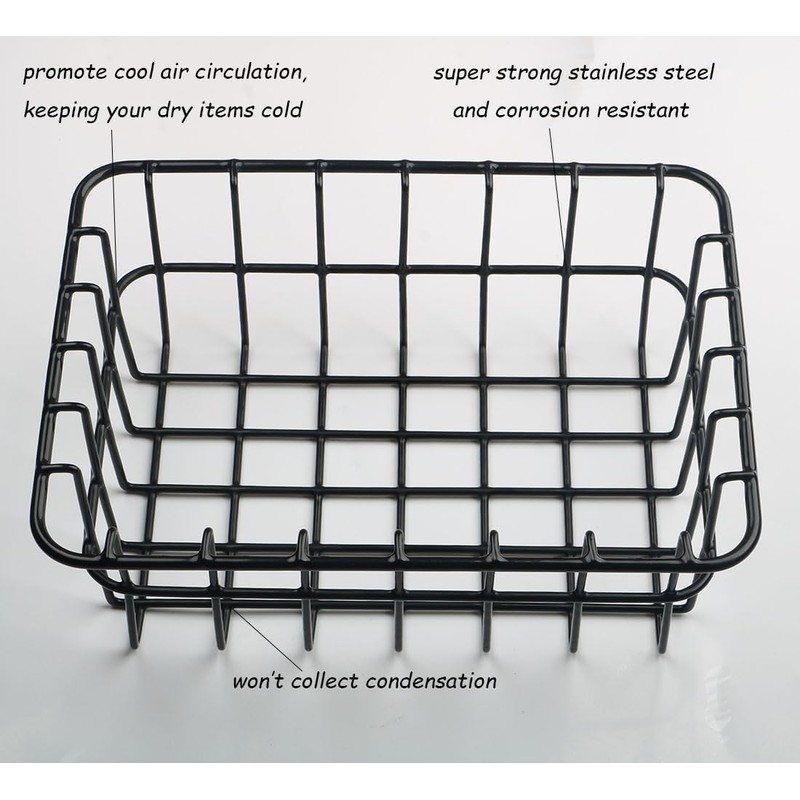 Cooler Basket for RTIC 32 QT,Storage Insert Dry-Goods Baskets Compatible