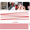 (100 Pack) spray can straws, Replacement Spray Can Extension Straw,Red