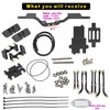 RampCrab Carbon Fiber Chassis Kit for SCX24, 7° Angled Skid,