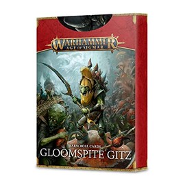 Games Workshop Warhammer AoS - Warscroll Cards: Gloomspite Gitz (Fr)