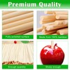 1000 Pack 5.5 Inch Candy Apple Sticks, 6 mm Thick
