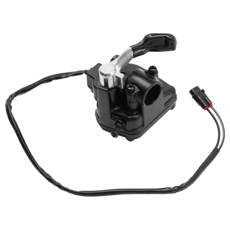 Aynaxcol Thumb Throttle Assembly, Black Thumb Throttle Lever, ABS Thumb