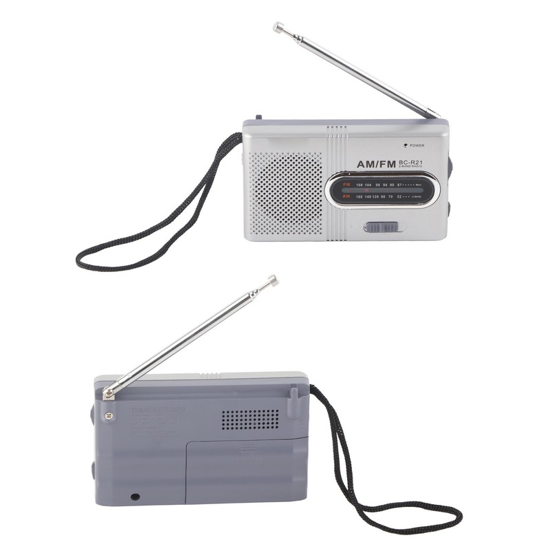 Universal Portable AM/FM Mini Radio Stereo Speakers Receiver Music Player