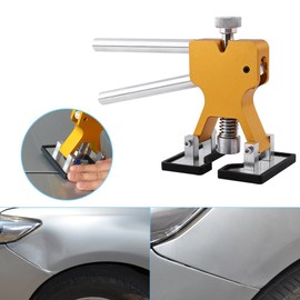 Herramientas de elevación, extractor de pegamento + 18 pestañas de eliminación de la cola, reparación de abolladuras sin pintura, kit de herramientas de reparación de abolladuras de carrocería, herramientas de extracción de abolladuras de coche, kit de h