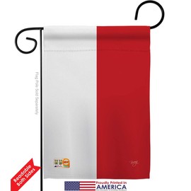 Indonesia Garden Flags Pack Regional Nationality Nation International World Country Particular Area USA Vintage Applique Small Decorative Gift Yard House Banner Double-Sided Made In 13 X 18.5