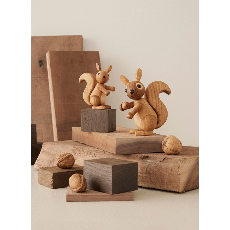 Spring Copenhagen Handmade Wooden Squirrel Toy - Hazel: A Timeless