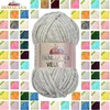 Himalaya Velvet Chenille Yarn, 1 Ball, 100 g, 120 m,