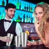 6 Pcs Cocktail Shakers Professional Bar Shaker Boston Shaker Set