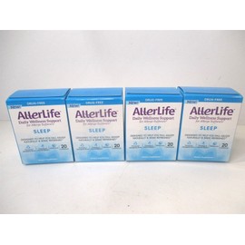Allerlife Sleep Daily Wellness Support for Allergy Sufferers 20ct. - Lot of 4