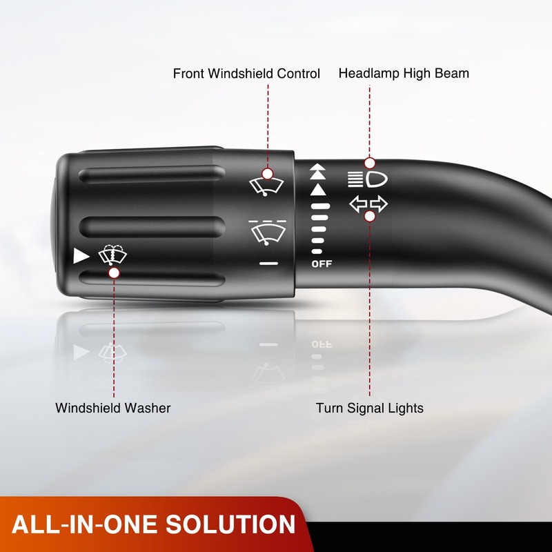 Nilight Turn Signal Switch Compatible with 2010 2011 2012 2013