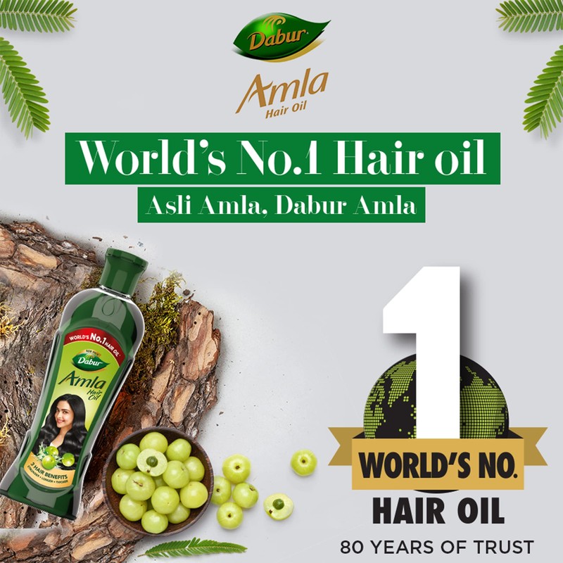 Dabur Amla Hair Oil, 275 ml