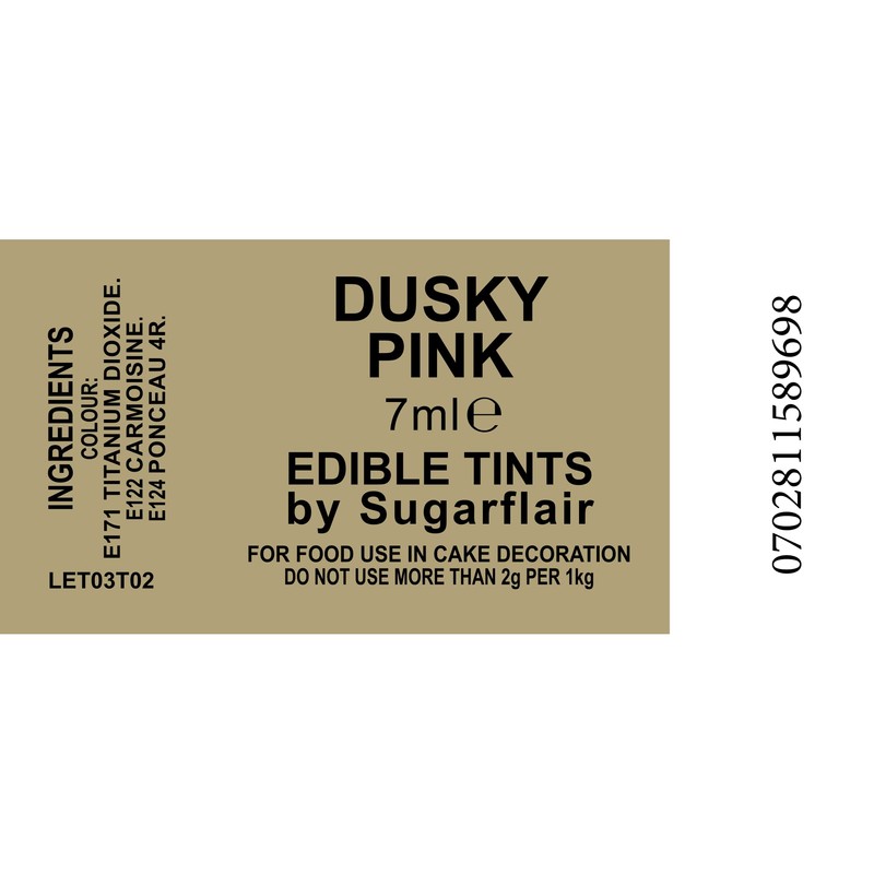 Sugarflair Blosom Tint Edible Dusting Powder - Dusky Pink