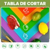 Meryado Tablas para Cortar,Tabla de Cortar para Cocina,6 Piezas Tablas