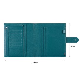 Moterm Leather Cover for HP Classic - with Pen Loop and Card Slots (Pebbled-Deep Teal)