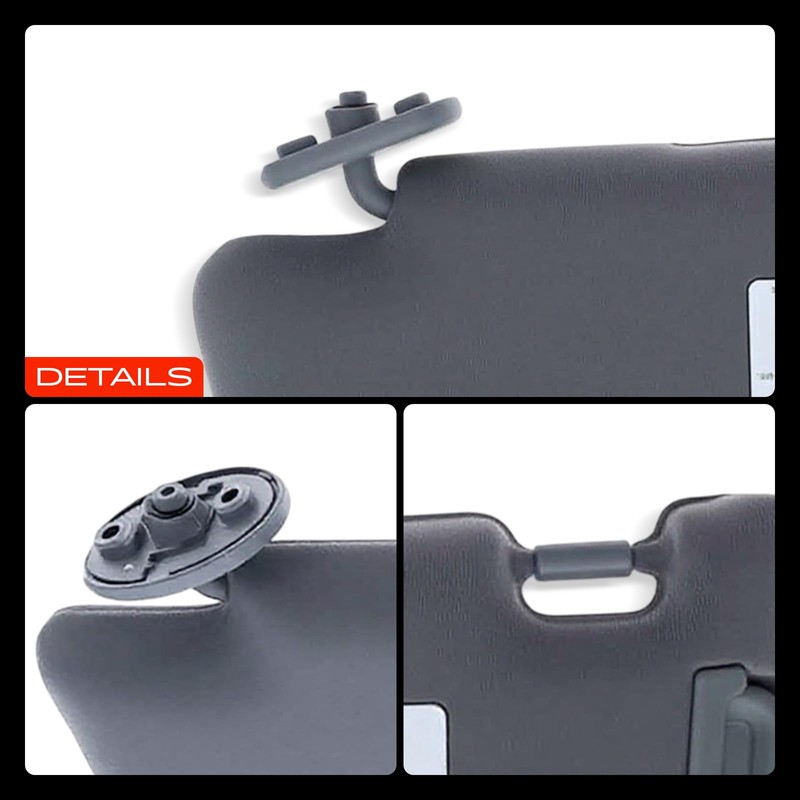 A-Premium Passenger Right Side Sun Visor Compatible with Toyota Highlander