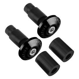 Bar End Plug,Handlebar Grips Plug,22mm 7/8inch Motorcycle Handlebar End Slider Plug s Replacement for Racing ATV Offroad (Black)