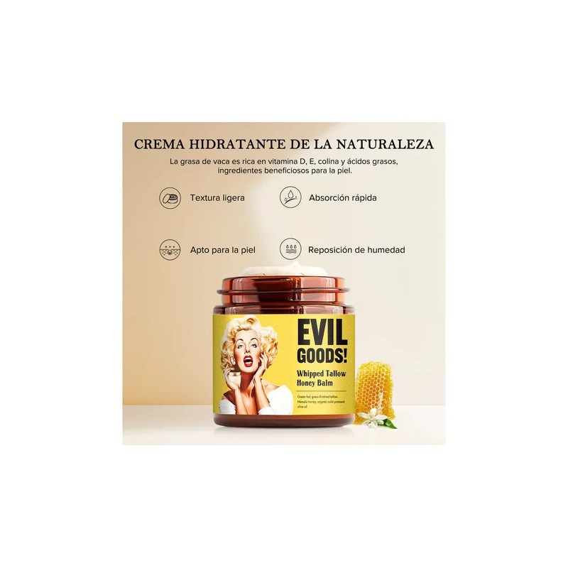 Crema Hidratante Natural Y Suave Reparadora Suave