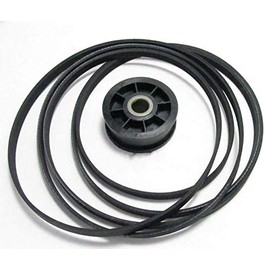 40111201 Y54414 Dryer Belt & Idler Pulley Roller Set for Dryers, Replaces WPY54414, WP40111201, PS11742271, PS11757553, AP6009126, AP6024203, Y54414, 40111201