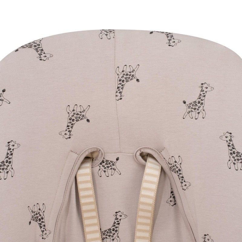 JYOKO Kids Cotton Cover Compatible with Stokke NewBorn (GIRAFFE)
