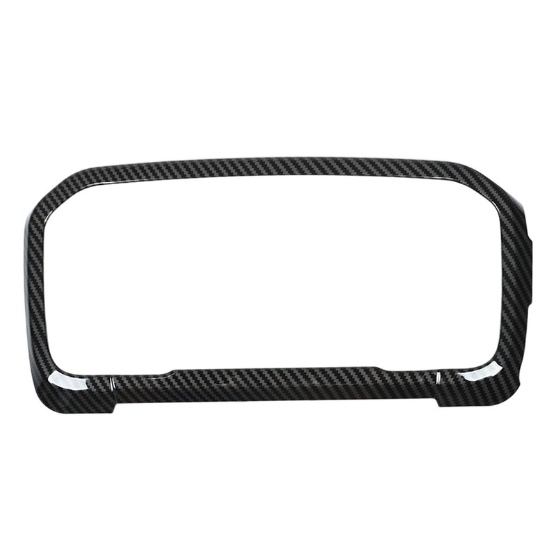 Dashboard Panel Decorative Trim Carbon Fiber Look Easy Clean Replacement