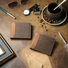 Paterr 12 Pcs Leather Photo Wallet for Men PU Leather
